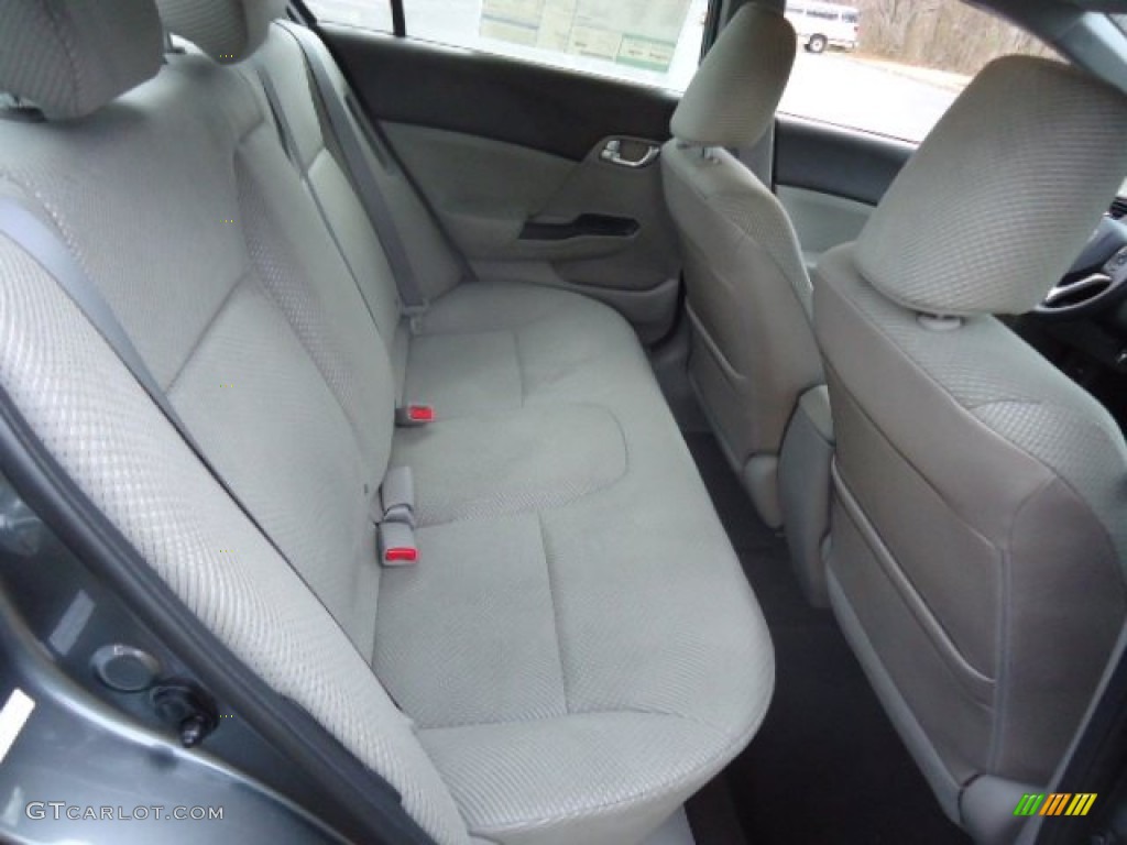 Gray Interior 2012 Honda Civic Hybrid Sedan Photo #59110460