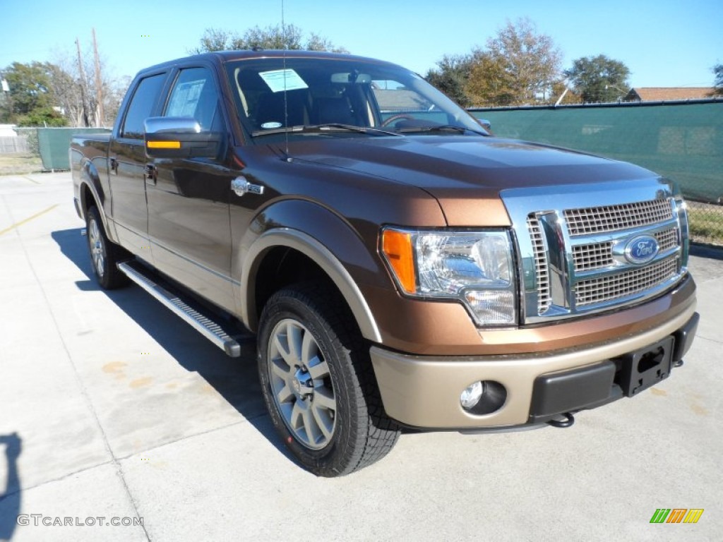 2012 F150 King Ranch SuperCrew 4x4 - Golden Bronze Metallic / King Ranch Chaparral Leather photo #1