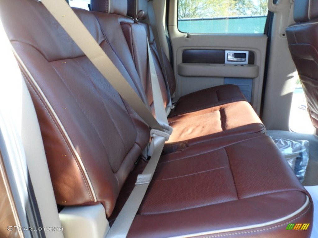 2012 F150 King Ranch SuperCrew 4x4 - Golden Bronze Metallic / King Ranch Chaparral Leather photo #21