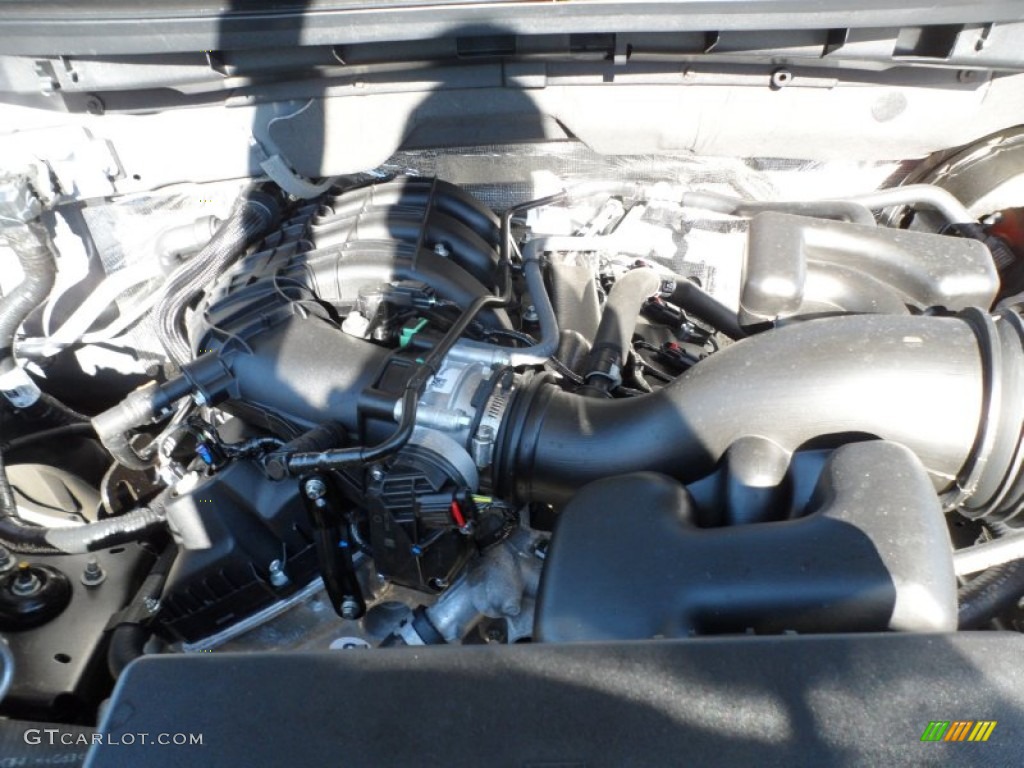2012 Ford F150 XLT SuperCrew 3.7 Liter Flex-Fuel DOHC 24-Valve Ti-VCT V6 Engine Photo #59112335