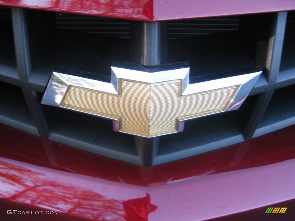 2011 Camaro LT/RS Coupe - Red Jewel Metallic / Beige photo #24