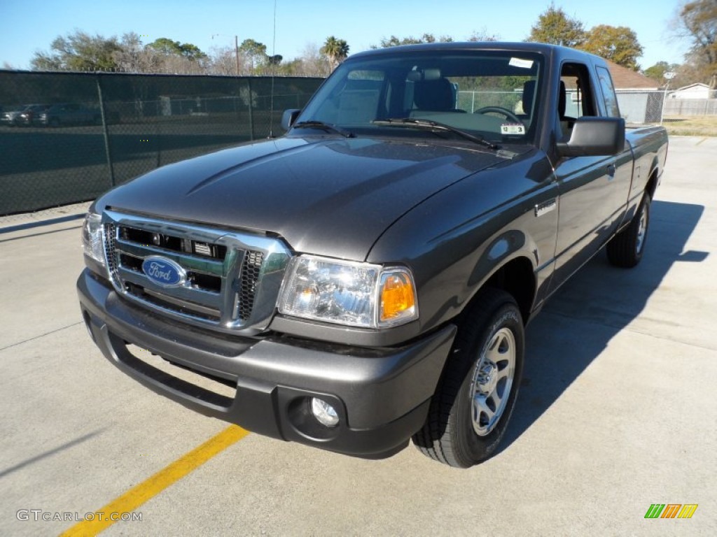 2011 Ranger XLT SuperCab - Dark Shadow Grey Metallic / Medium Dark Flint photo #7