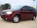 2008 Deep Crimson Crystal Pearlcoat Chrysler Town & Country Touring Signature Series  photo #2