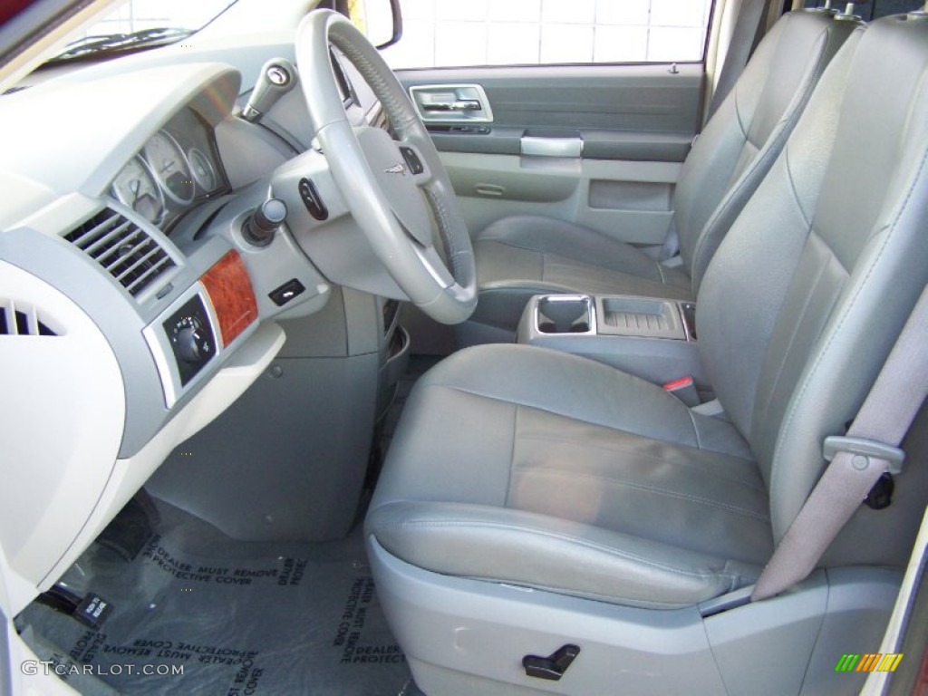 Medium Slate Gray/Light Shale Interior 2008 Chrysler Town & Country Touring Signature Series Photo #59113376