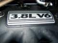 3.8 Liter OHV 12-Valve V6 2008 Chrysler Town & Country Touring Signature Series Engine