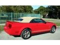 Torch Red 2006 Ford Mustang V6 Premium Convertible Exterior