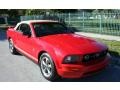 2006 Torch Red Ford Mustang V6 Premium Convertible  photo #17