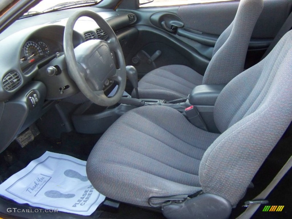 2002 Sunfire SE Coupe - Yellow / Graphite photo #17
