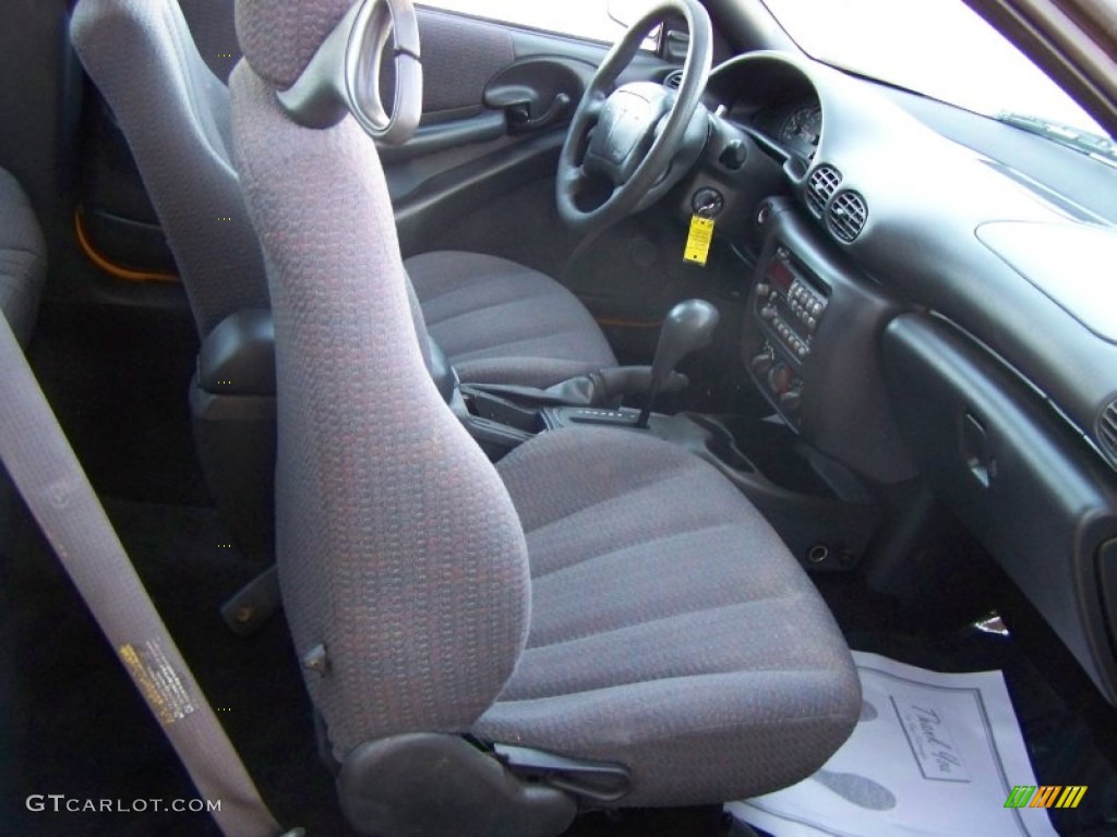 2002 Sunfire SE Coupe - Yellow / Graphite photo #18