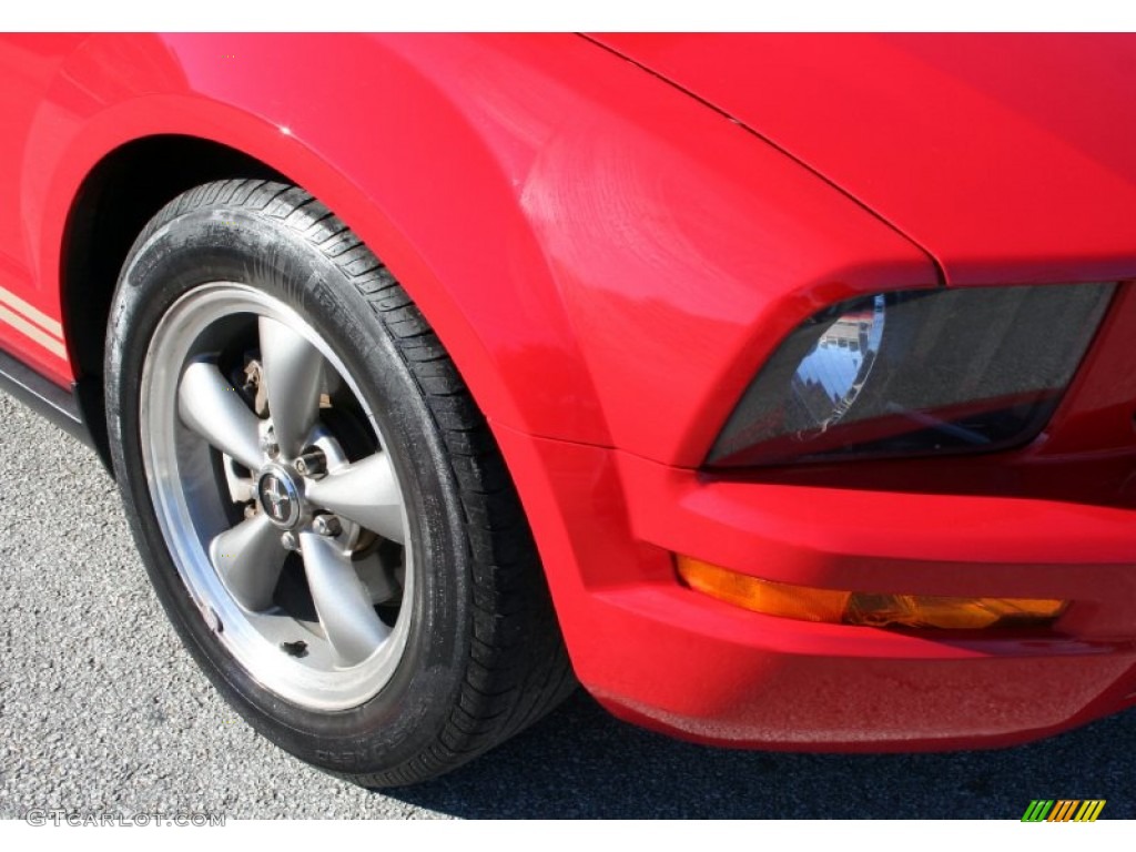 2006 Ford Mustang V6 Premium Convertible Wheel Photo #59114117