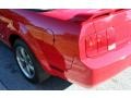 2006 Torch Red Ford Mustang V6 Premium Convertible  photo #24