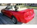 2006 Torch Red Ford Mustang V6 Premium Convertible  photo #26
