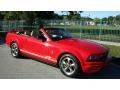 2006 Torch Red Ford Mustang V6 Premium Convertible  photo #28
