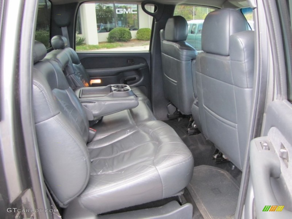 Graphite Interior 2002 Chevrolet Silverado 2500 LT Crew Cab 4x4 Photo #59114669