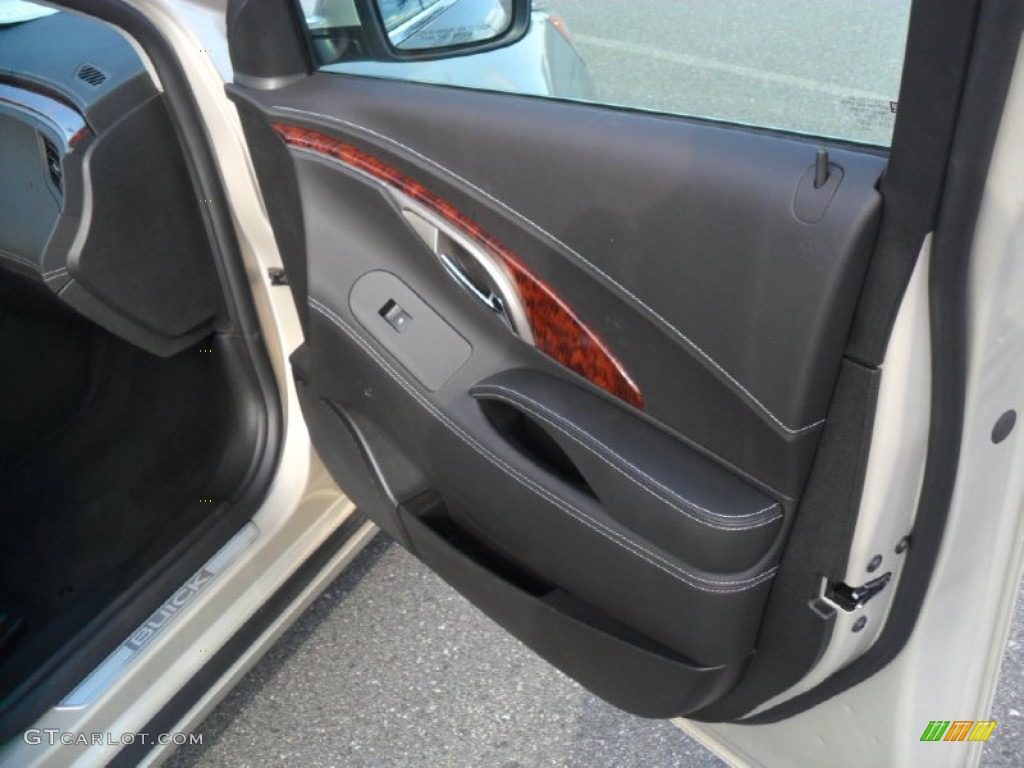 2012 Buick LaCrosse FWD Ebony Door Panel Photo #59115020