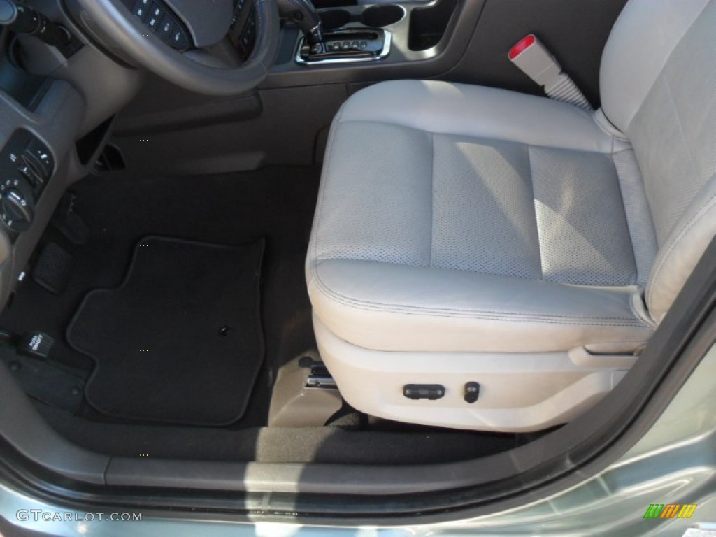 2008 Taurus X Limited AWD - Titanium Green Metallic / Medium Light Stone photo #9