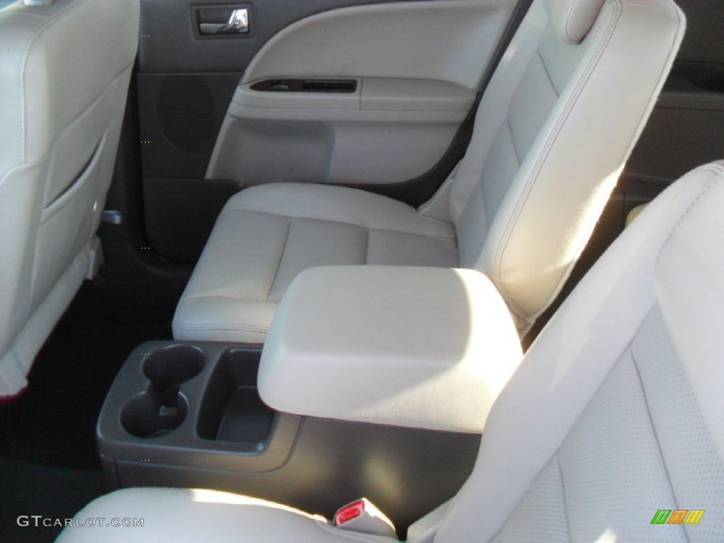 2008 Taurus X Limited AWD - Titanium Green Metallic / Medium Light Stone photo #16