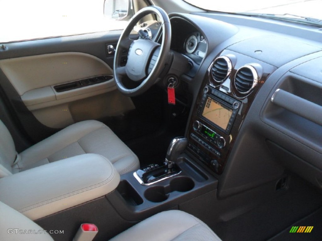 2008 Taurus X Limited AWD - Titanium Green Metallic / Medium Light Stone photo #24