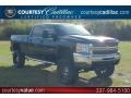 2008 Black Chevrolet Silverado 2500HD LT Crew Cab 4x4  photo #1