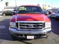 2003 Red Ford F350 Super Duty XLT Crew Cab Dually  photo #6