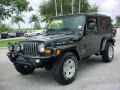 2006 Black Jeep Wrangler Unlimited Rubicon 4x4  photo #7