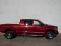 2006 Inferno Red Crystal Pearl Dodge Ram 3500 Laramie Mega Cab 4x4 Dually  photo #1