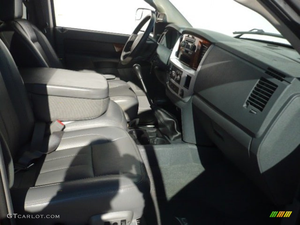 Medium Slate Gray Interior 2006 Dodge Ram 3500 Laramie Mega Cab 4x4 Dually Photo #59119751