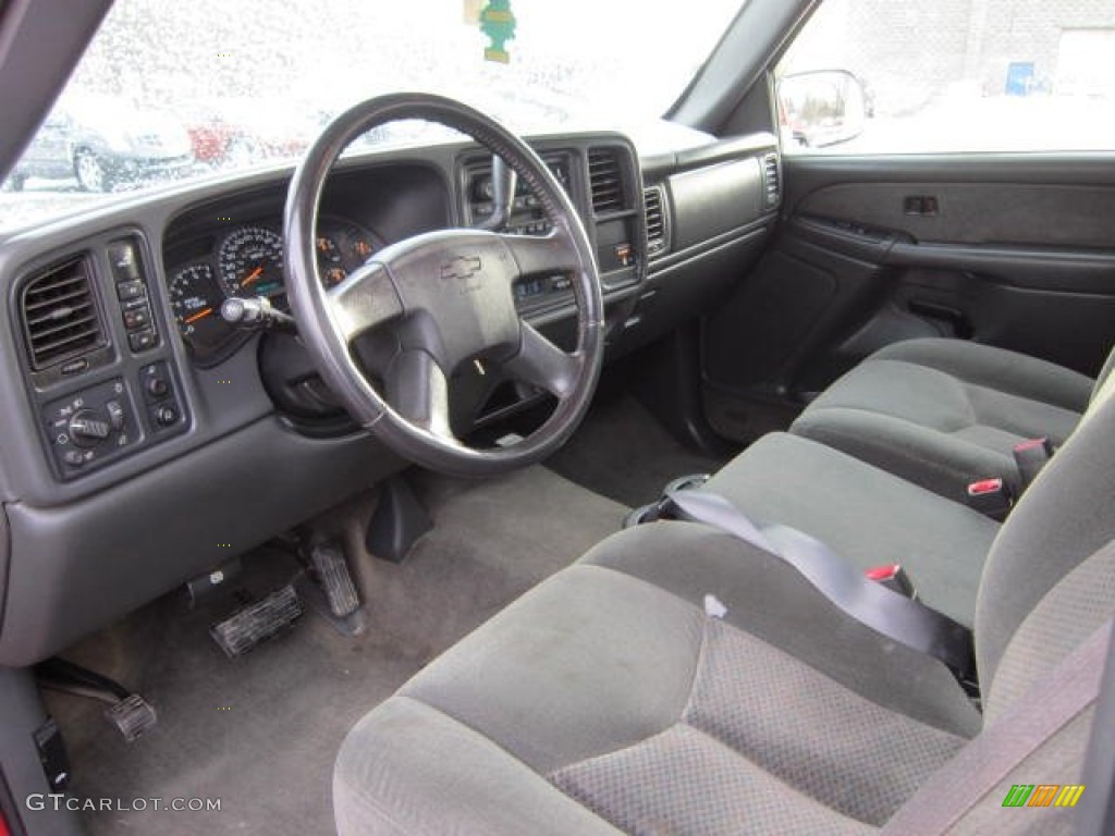 Dark Charcoal Interior 2003 Chevrolet Silverado 2500HD LS Regular Cab 4x4 Photo #59120957