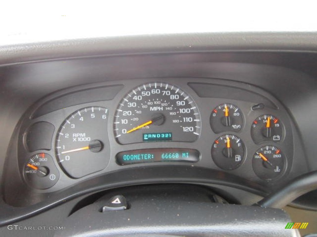 2003 Chevrolet Silverado 2500HD LS Regular Cab 4x4 Gauges Photo #59121040