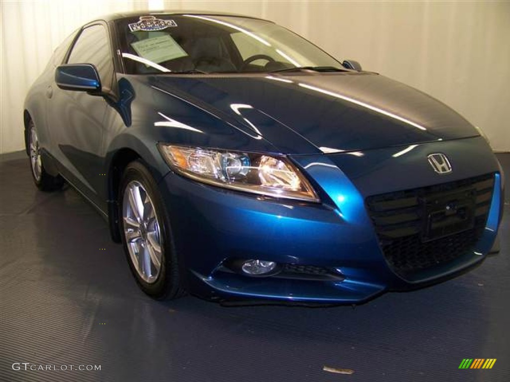 North Shore Blue Pearl 2011 Honda CR-Z EX Sport Hybrid Exterior Photo #59122053