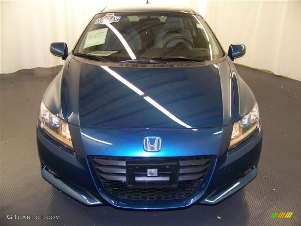 North Shore Blue Pearl 2011 Honda CR-Z EX Sport Hybrid Exterior Photo #59122064