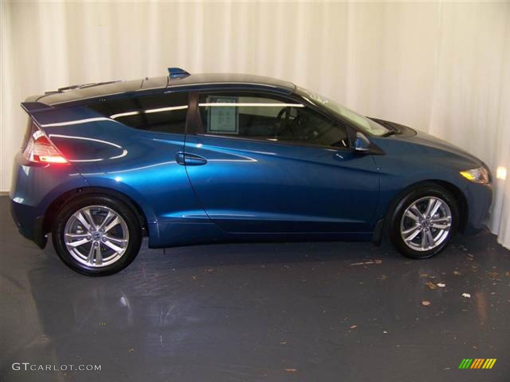 North Shore Blue Pearl 2011 Honda CR-Z EX Sport Hybrid Exterior Photo #59122212