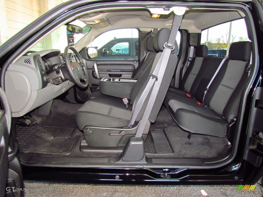 2010 Silverado 1500 LS Extended Cab - Black / Dark Titanium photo #10