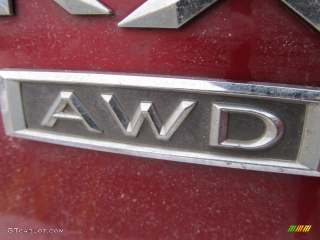 2007 MKX AWD - Vivid Red Metallic / Charcoal Black photo #6