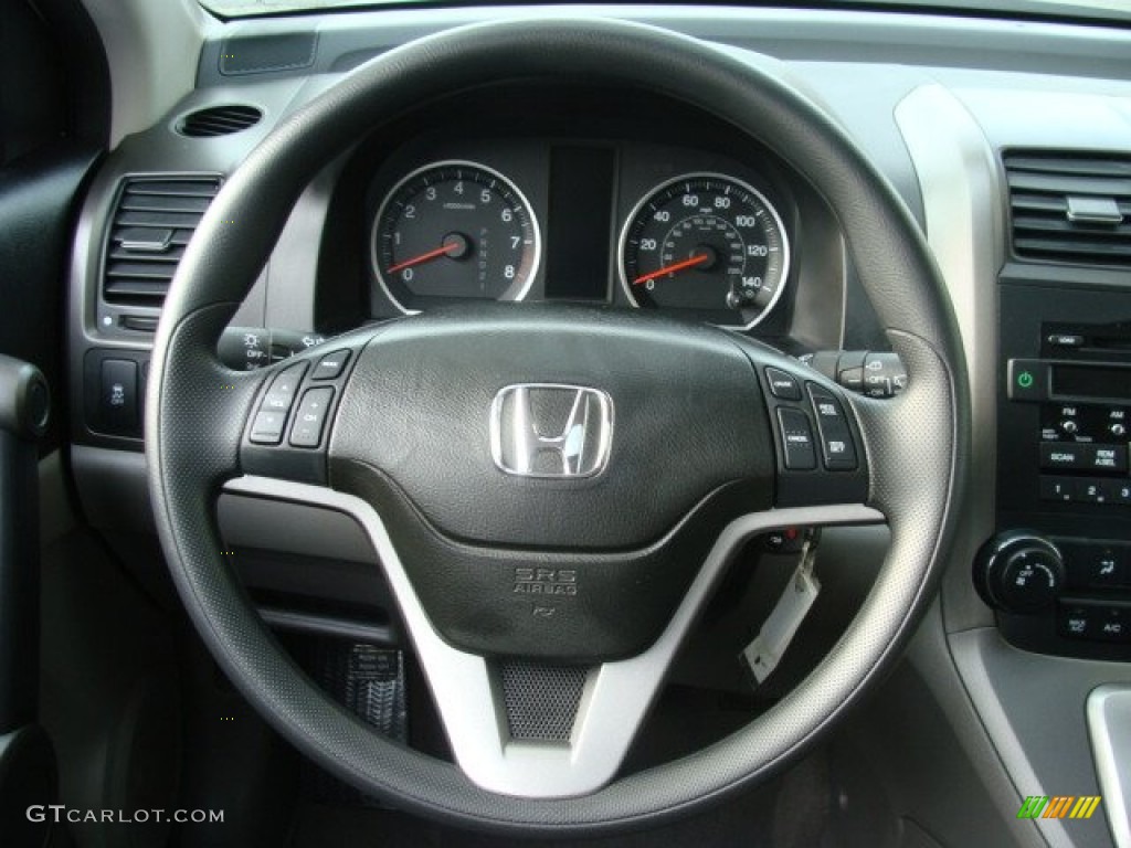 2011 Honda CR-V EX 4WD Gray Steering Wheel Photo #59126159