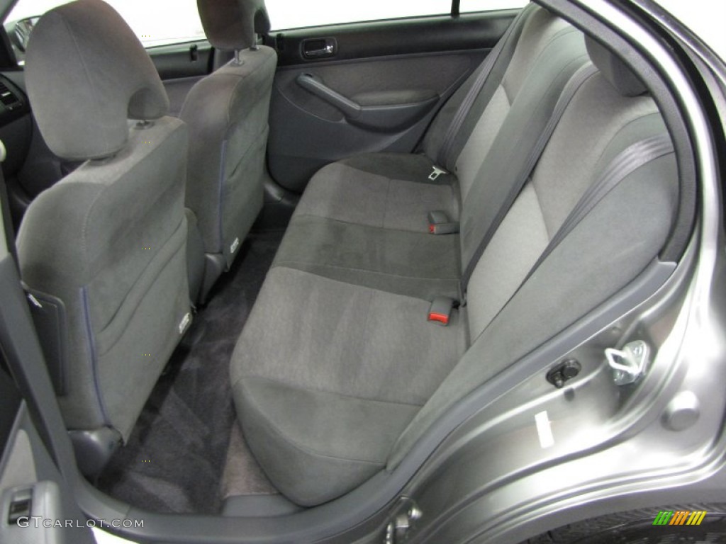 Black Interior 2005 Honda Civic Hybrid Sedan Photo #59126446