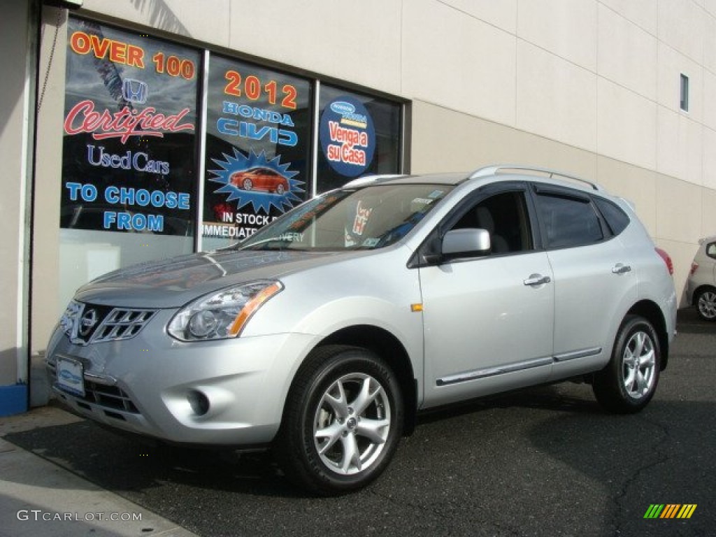 2011 Rogue SV AWD - Silver Ice Metallic / Black photo #1