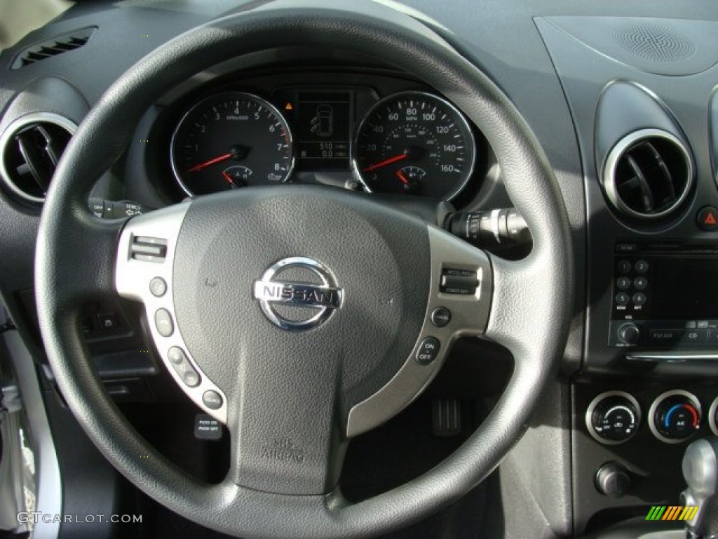 2011 Rogue SV AWD - Silver Ice Metallic / Black photo #10