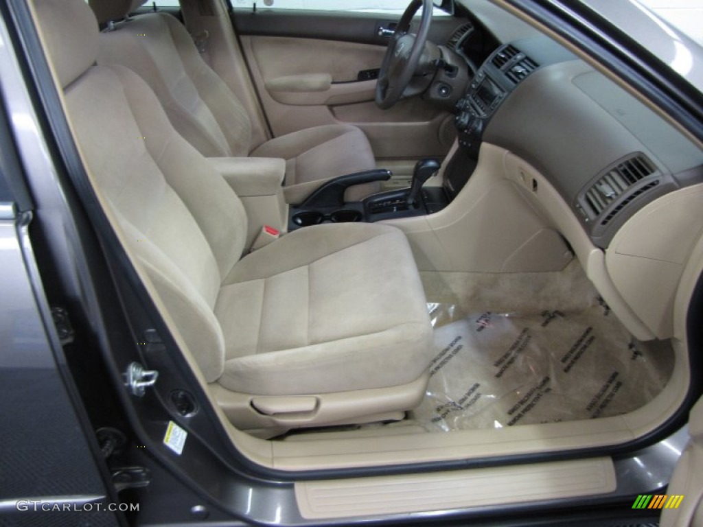 2007 Accord LX V6 Sedan - Carbon Bronze Pearl / Ivory photo #15