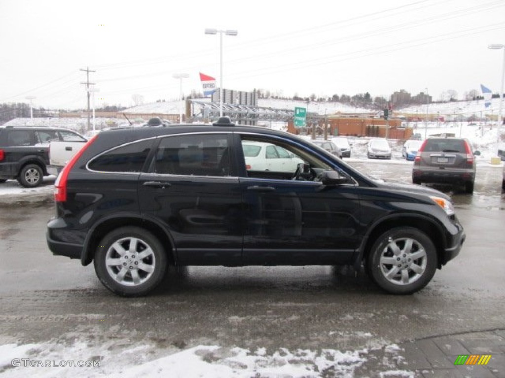 2007 CR-V EX - Nighthawk Black Pearl / Ivory photo #6