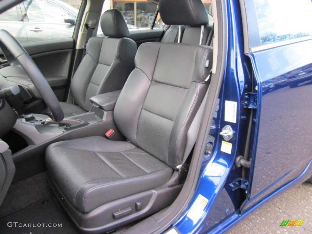 Ebony Interior 2010 Acura TSX Sedan Photo #59127127