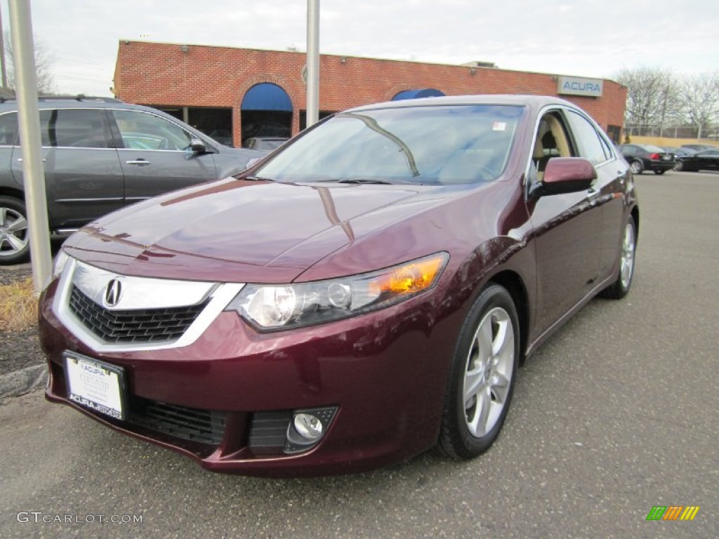 Basque Red Pearl Acura TSX