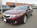 2010 Basque Red Pearl Acura TSX Sedan  photo #1