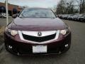 2010 Basque Red Pearl Acura TSX Sedan  photo #2