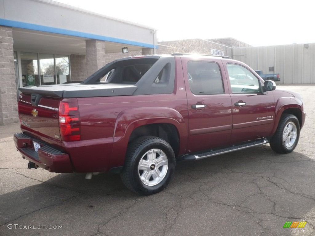 Chevrolet Avalanche 2008 Deep Ruby Red Metallic. 