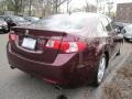 2010 Basque Red Pearl Acura TSX Sedan  photo #8