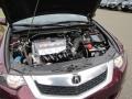 2010 Basque Red Pearl Acura TSX Sedan  photo #25