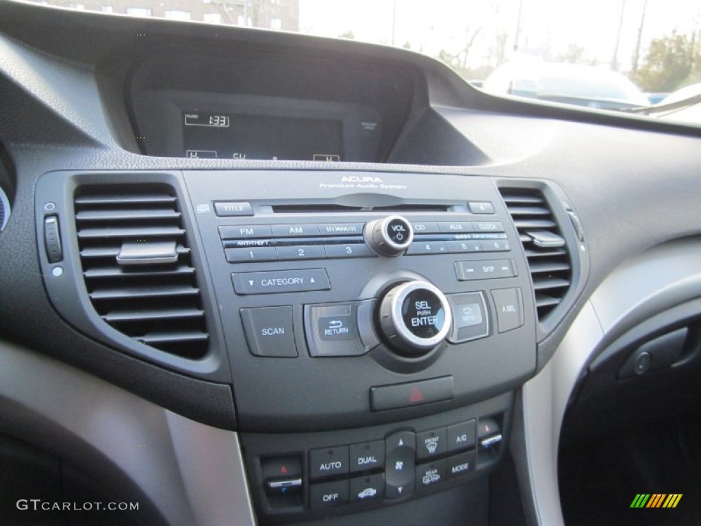 2009 TSX Sedan - Crystal Black Pearl / Ebony photo #17