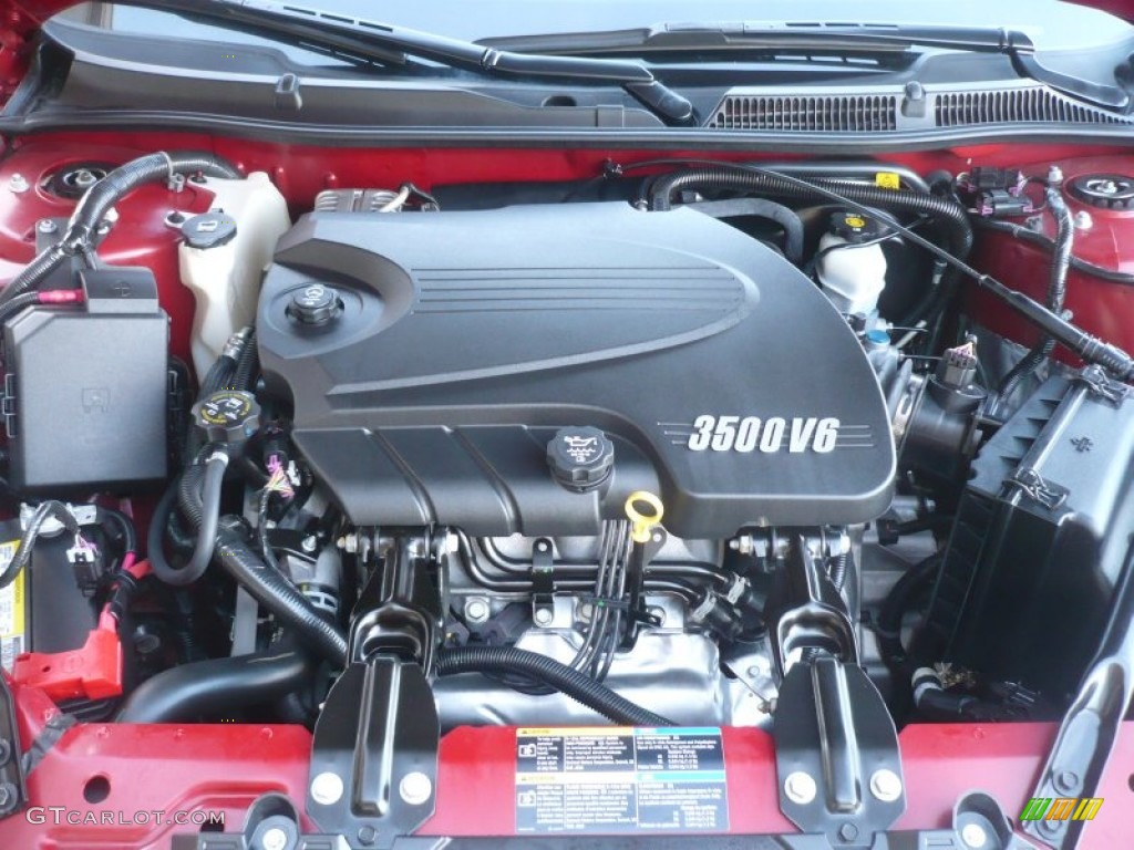 2007 Impala LS - Precision Red / Ebony Black photo #17