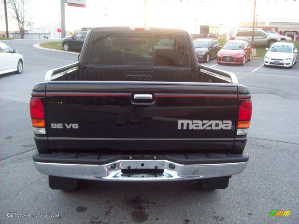 1998 B-Series Truck B4000 SE Extended Cab 4x4 - Black / Gray photo #3